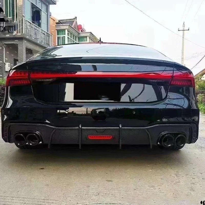 Premium Carbon-Heckdiffusor für Audi A7 / S7 (C8 2019+)